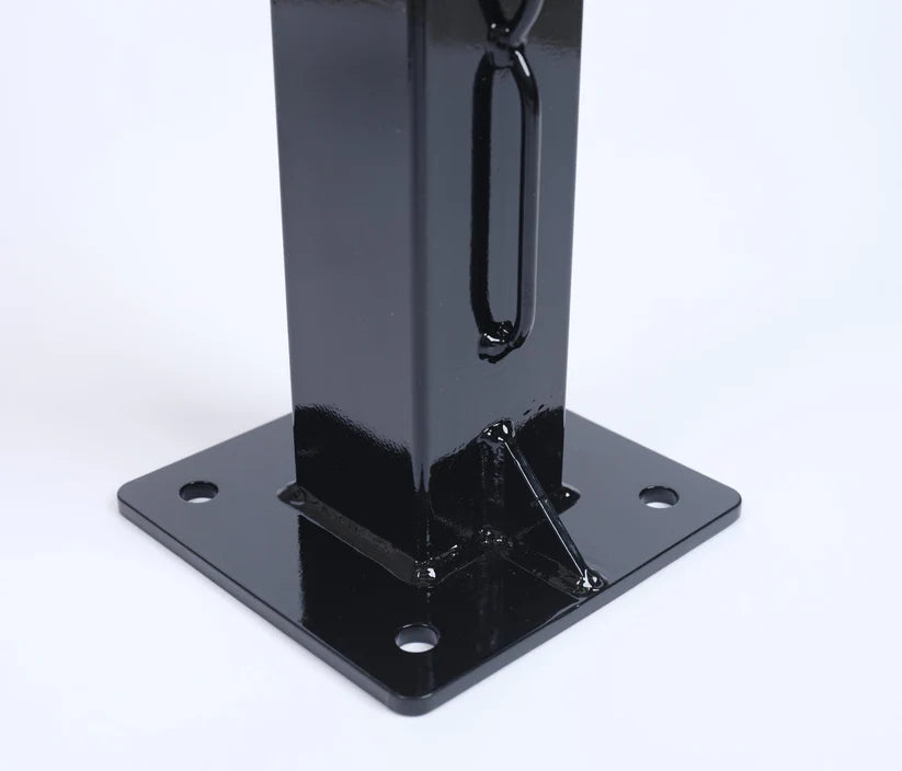 DUPR指定用網 C&D｜地面平面固定桿 Floor Mount 匹克球網系統｜專業賽事級球場首選CD專業網柱系統