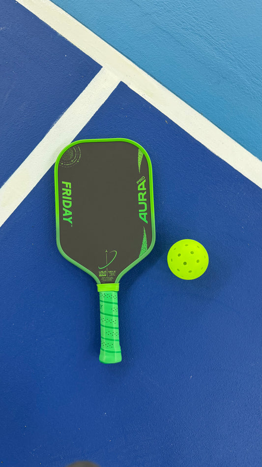 AURA PRO Elongated | Friday Pickle星期五匹克球 美國高性價比PPA 世界頂尖球星也在用的球拍| 台灣匹克球專賣PicklePickle