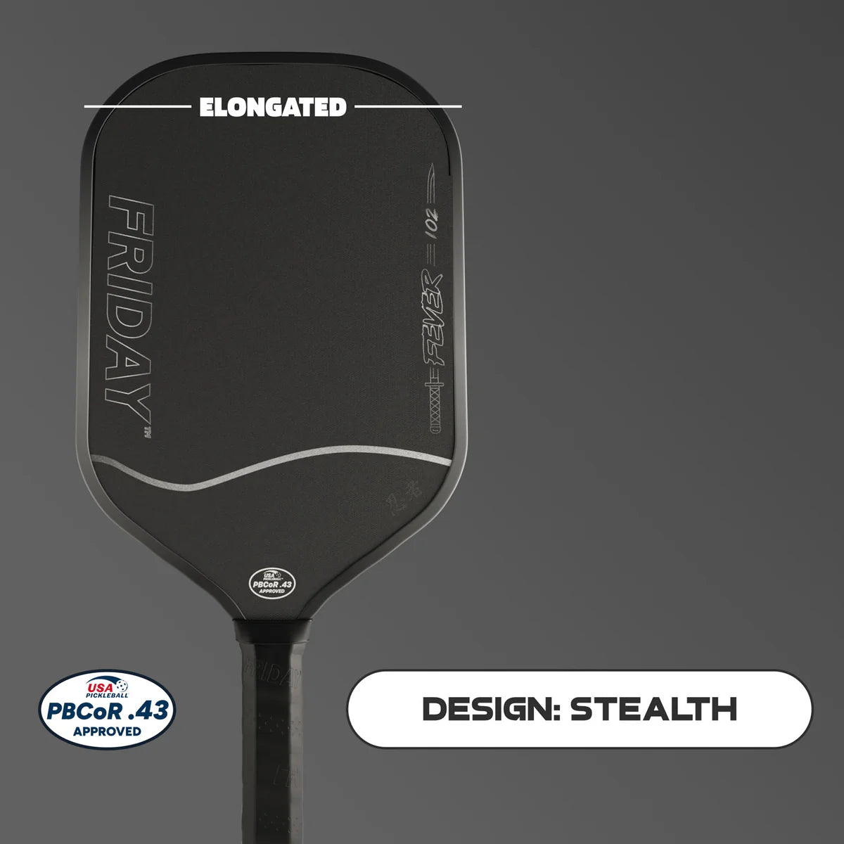 Friday 美國高性價比PPA 世界頂尖球星也在用的球拍 Fever102 Elongated Vice | 台灣匹克球專賣PicklePickle