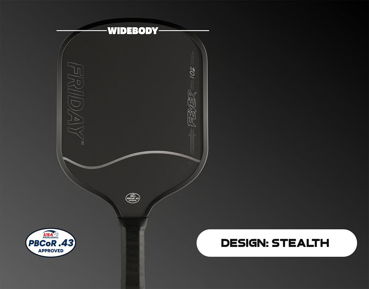 Friday 匹克球拍美國高性價比PPA 世界頂尖球星也在用的球拍 Fever102寬版| 台灣匹克球專賣PicklePickle